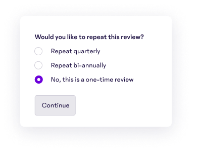 Review Cycle Milestones